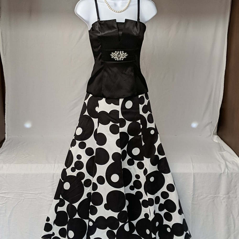 Elegant and fun two piece dress